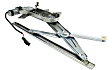 2000 Ford Mustang - Coupe Front, Driver and Passenger Side Power Window Regulator, With Motor