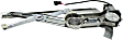 2000 Ford Mustang - Coupe Front, Driver and Passenger Side Power Window Regulator, With Motor
