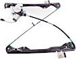 Front and Rear, Driver and Passenger Side Power Window Regulator, With Motor