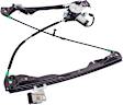 Front And Rear, Driver Side Power Window Regulator, With Motor