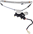 Front And Rear, Passenger Side Power Window Regulator, With Motor