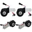 Front and Rear, Driver and Passenger Side Window Motor