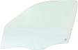 Front, Driver and Passenger Side Door Glasses, Green Tint, Replaces NAGS No. DD09751 GTNN, DD09752 GTNN