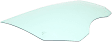Front, Driver and Passenger Side Door Glasses, Green Tint, Replaces NAGS No. DD10464 GTNN, DD10465 GTNN