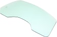 Front, Driver and Passenger Side Door Glasses, Green Tint, Replaces NAGS No. DD09522 GTNN, DD09523 GTNN