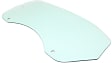2005-2014 Ford Mustang - Front, Driver and Passenger Side Door Glasses, Green Tint, Replaces NAGS No. DD10696 GTNN, DD10697 GTNN