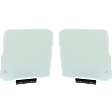 1988 Ford F-250 - Front, Driver and Passenger Side Door Glass, Green Tint, DD08491 GTYN, DD08492 GTYN