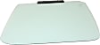 1988 Ford F-250 - Front, Driver and Passenger Side Door Glass, Green Tint, DD08491 GTYN, DD08492 GTYN