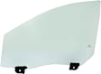 Front, Driver and Passenger Side Door Glasses, Green Tint, Replaces NAGS No. DD12527 GTYN, DD12528 GTYN