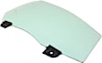 Front, Driver and Passenger Side Door Glasses, Green Tint, Replaces NAGS No. DD12527 GTYN, DD12528 GTYN