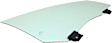 Front, Driver and Passenger Side Door Glasses, Green Tint, Replaces NAGS No. DD12527 GTYN, DD12528 GTYN