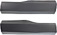 Rear, Driver and Passenger Side Door Molding and Beltlines, Textured Black