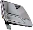 2005 Ford F-250 Super Duty - Rear, Driver and Passenger Side Chrome Exterior Door Handle, Without Key Hole, 4-Door, Crew Cab Pickup