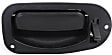 Rear, Driver and Passenger Side Interior Door Handles, Textured Black, Without Door Lock Hole, Extended Cab Pickup