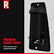 Rear, Driver and Passenger Side Textured Black Exterior Door Handle, Without Key Hole