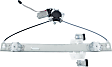 Extended Cab Pickup Rear, Driver and Passenger Side Power Window Regulator, With Motor