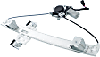 Extended Cab Pickup Rear, Driver and Passenger Side Power Window Regulator, With Motor