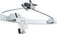 Extended Cab Pickup Rear, Driver and Passenger Side Power Window Regulator, With Motor
