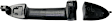 2010 Mazda Tribute GS - Front and Rear, Driver and Passenger Side Textured Black Exterior Door Handle, Front Driver Side - With Key Hole; Front Passenger Side and Rear Driver and Passenger Side - Without Key Hole, Sport Utility