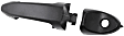2010 Mazda Tribute GS - Front and Rear, Driver and Passenger Side Textured Black Exterior Door Handle, Front Driver Side - With Key Hole; Front Passenger Side and Rear Driver and Passenger Side - Without Key Hole, Sport Utility