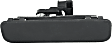 Rear, Driver and Passenger Side Smooth Black Exterior Door Handle, Without Key Hole