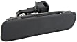 Rear, Driver and Passenger Side Smooth Black Exterior Door Handle, Without Key Hole