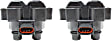 2001 Ford Ranger - Ignition Coil, With Distributorless Ignition System, Set of 2, 2.5L 4Cyl