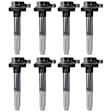 Ignition Coil, Set of 8, 8 Cyl., 5.0L Engine, Production Date to February 5 2016
