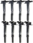 2012 Ford F-150 SVT Raptor - Driver and Passenger Side Ignition Coil, Passenger Side, Set of 8, 6.2L 8Cyl
