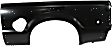 Rear, Driver and Passenger Side Truck Bedside Panels, Primed, 7 Ft. Bed (Short Bed), For Models With Dual Rear Wheels