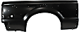 Rear, Driver and Passenger Side Truck Bedside Panels, Primed, 7 Ft. Bed (Short Bed), For Models With Dual Rear Wheels