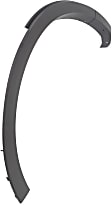 Rear, Driver and Passenger Side Fender Trim, Textured Black