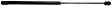 Driver and Passenger Side Trunk Lid Lift Supports, 11.55 in. Compressed Length, 19.1 in. Extended Length