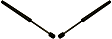 Driver and Passenger Side Trunk Lid Lift Support, Sport Utility, 4WD