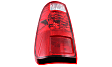 Driver and Passenger Side Halogen Tail Light, Without bulb(s), OE Replacement