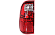 Driver and Passenger Side Halogen Tail Light, Without bulb(s), OE Replacement, CAPA Certified