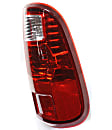 Driver and Passenger Side Halogen Tail Light, Without bulb(s), OE Replacement, CAPA Certified