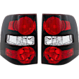 2008 Ford Explorer - Driver and Passenger Side Halogen Tail Light, Without bulb(s), OE Replacement