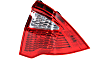 2010 Ford Fusion - Driver and Passenger Side Halogen Tail Light, Without bulb(s), OE Replacement