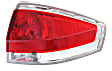 Driver and Passenger Side Halogen Tail Lights, With Bulbs