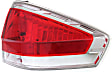 Driver and Passenger Side Halogen Tail Lights, With Bulbs