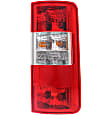 Driver and Passenger Side Halogen Tail Light, With bulb(s), OE Replacement