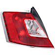 Driver and Passenger Side Halogen Tail Lights, without Bulbs, Limited/SHO Models