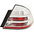 2008-2009 Ford Taurus - Driver and Passenger Side Halogen Tail Light, Without bulb(s), OE Replacement,, CAPA Certified