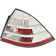2008-2009 Ford Taurus - Driver and Passenger Side Halogen Tail Light, Without bulb(s), OE Replacement,, CAPA Certified