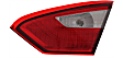 Driver and Passenger Side, Inner Halogen Tail Lights, with Bulbs, CAPA Certified