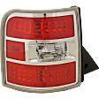 2009-2011 Ford Flex - Driver and Passenger Side LED Tail Light, With bulb(s), OE Replacement,, CAPA Certified