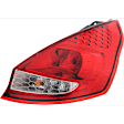 Driver and Passenger Side Halogen Tail Light, With bulb(s), OE Replacement