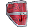 Driver and Passenger Side Halogen Tail Light, Without bulb(s), OE Replacement, Styleside