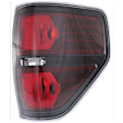 2010 Ford F-150 - Driver and Passenger Side Halogen Tail Light, Without bulb(s), Styleside, OE Replacement, Extended Cab Pickup